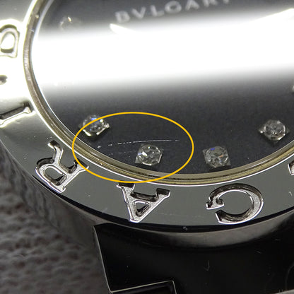 BVLGARI ブルガリ ブルガリブルガリ BB23SS レディース 腕時計 12Pダイヤモンド クオーツ QZ ステンレス 磨き済み【中古】