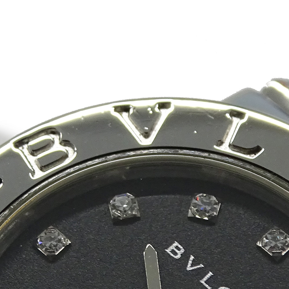 BVLGARI ブルガリ ブルガリブルガリ BB23SS レディース 腕時計 12Pダイヤモンド クオーツ QZ ステンレス 磨き済み【中古】