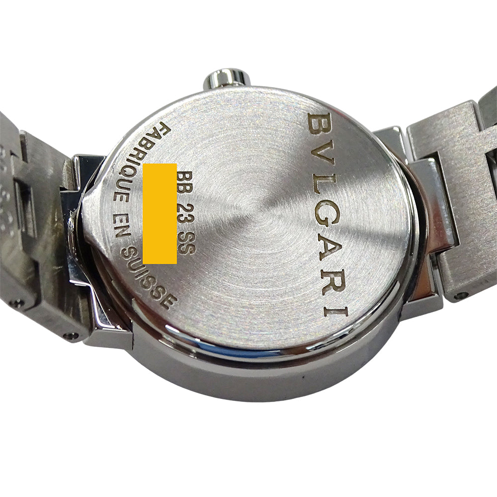BVLGARI ブルガリ ブルガリブルガリ BB23SS レディース 腕時計 12Pダイヤモンド クオーツ QZ ステンレス 磨き済み【中古】