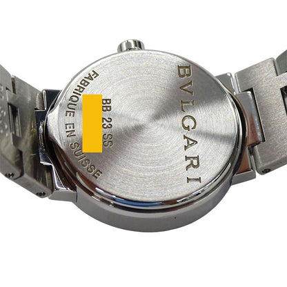 BVLGARI ブルガリ ブルガリブルガリ BB23SS レディース 腕時計 12Pダイヤモンド クオーツ QZ ステンレス 磨き済み【中古】