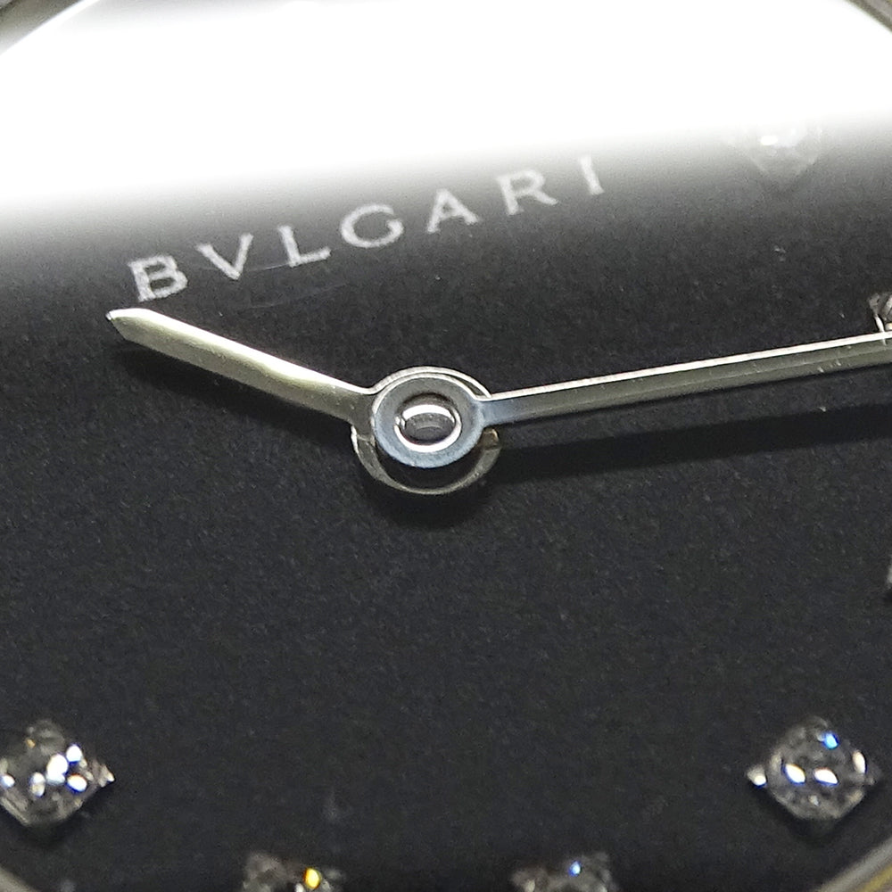 BVLGARI ブルガリ ブルガリブルガリ BB23SS レディース 腕時計 12Pダイヤモンド クオーツ QZ ステンレス 磨き済み【中古】