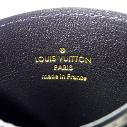 LOUIS VUITTON ルイ・ヴィトン ポルトカルト クッサン カードケース モノグラム ノワール M82748 レディース 【中古】