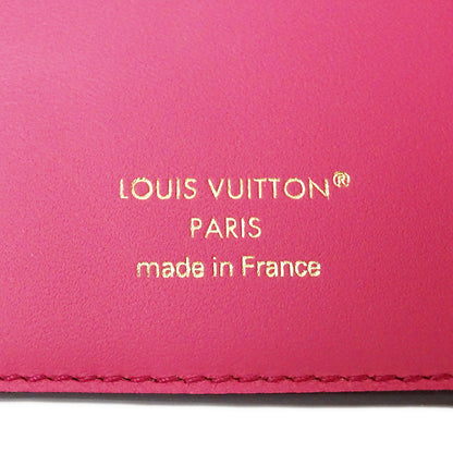 LOUIS VUITTON ルイ・ヴィトン ポルトフォイユ カプシーヌ コンパクト 二つ折り財布 ノワール ホットピンク M62157 レディース 【中古】