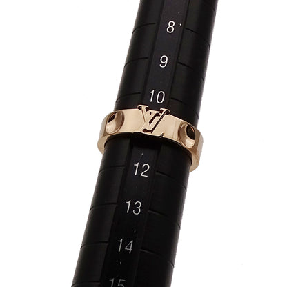 LOUIS VUITTON ルイ・ヴィトン アンプラント LV リング 指輪 750PG ピンクゴールド #51 約11号 レディース Q9K98A 【中古】