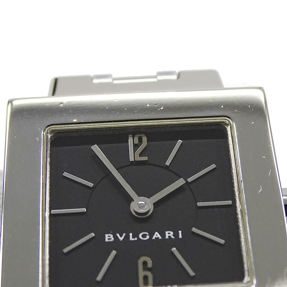 BVLGARI ブルガリ クアドラード SQ22SS レディース 腕時計 クオーツ QZ ステンレス 磨き済み【中古】