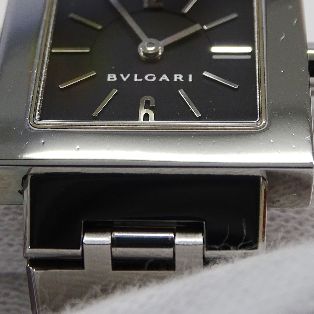 BVLGARI ブルガリ クアドラード SQ22SS レディース 腕時計 クオーツ QZ ステンレス 磨き済み【中古】