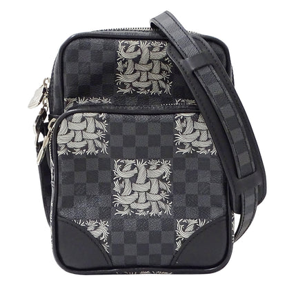 LOUIS VUITTON ルイ・ヴィトン アマゾン ショルダーバッグ ダミエ グラフィット クリストファーネメス N48239 メンズ 【中古】