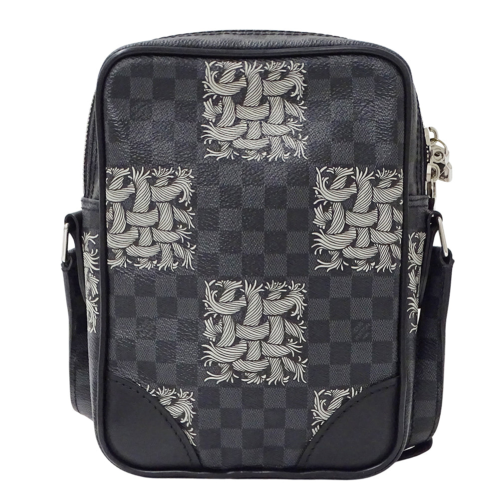 LOUIS VUITTON ルイ・ヴィトン アマゾン ショルダーバッグ ダミエ グラフィット クリストファーネメス N48239 メンズ 【中古】
