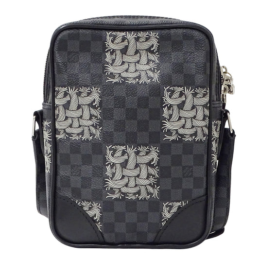 LOUIS VUITTON ルイ・ヴィトン アマゾン ショルダーバッグ ダミエ グラフィット クリストファーネメス N48239 メンズ 【中古】