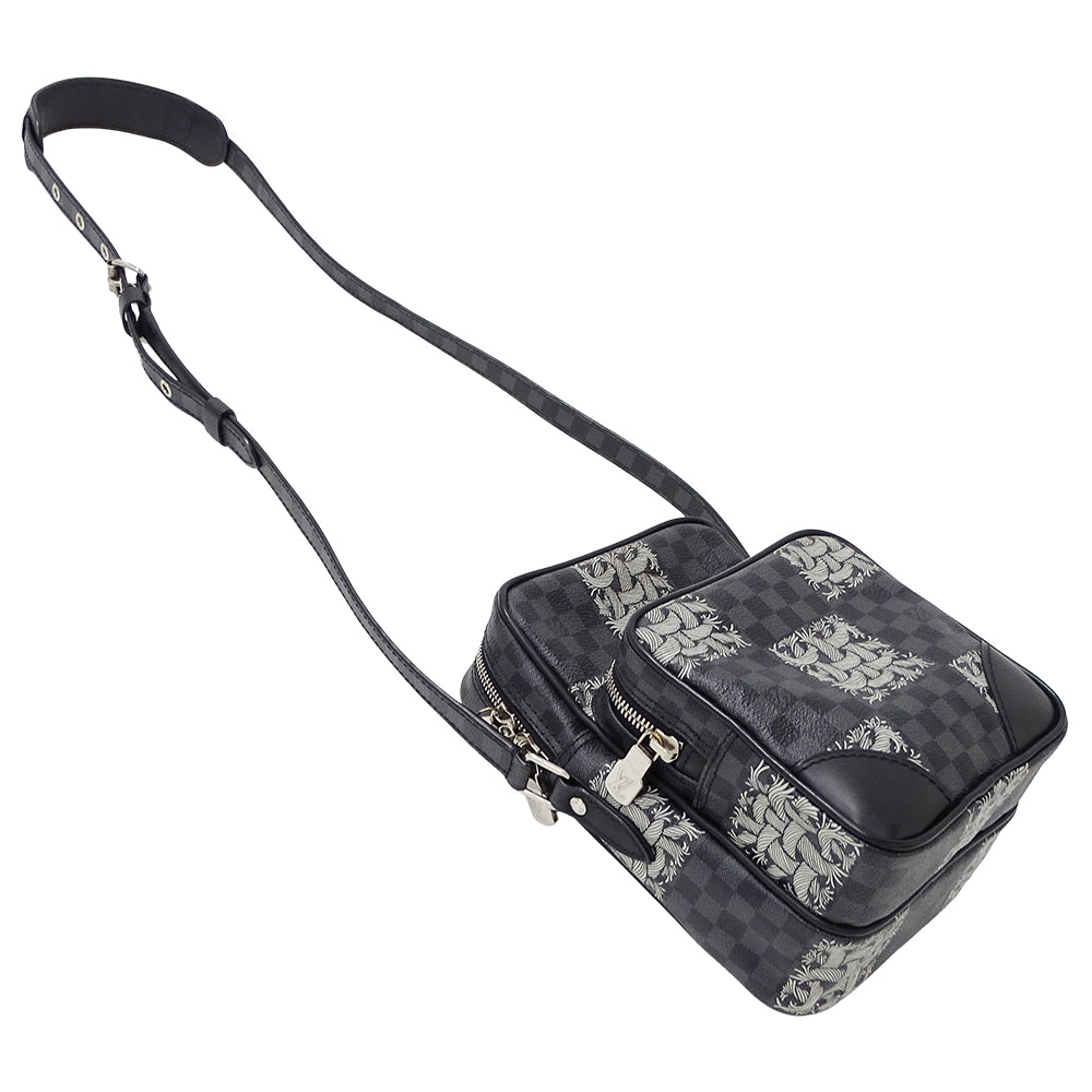 LOUIS VUITTON ルイ・ヴィトン アマゾン ショルダーバッグ ダミエ グラフィット クリストファーネメス N48239 メンズ 【中古】