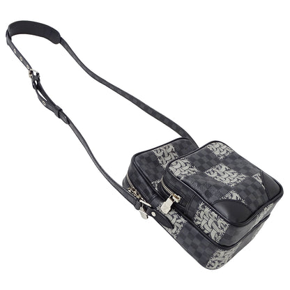 LOUIS VUITTON ルイ・ヴィトン アマゾン ショルダーバッグ ダミエ グラフィット クリストファーネメス N48239 メンズ 【中古】