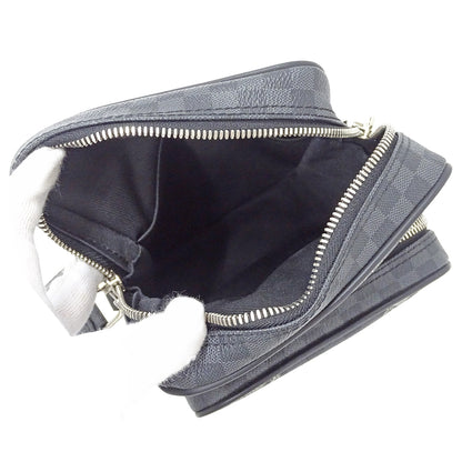 LOUIS VUITTON ルイ・ヴィトン アマゾン ショルダーバッグ ダミエ グラフィット クリストファーネメス N48239 メンズ 【中古】