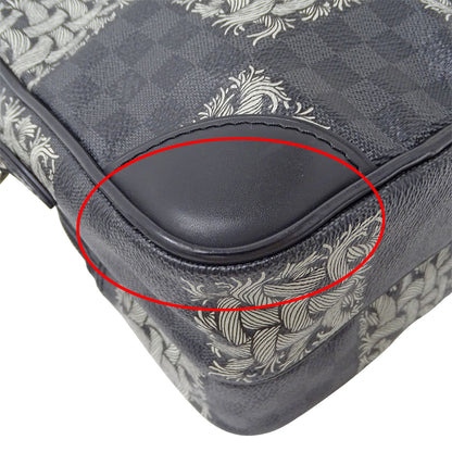 LOUIS VUITTON ルイ・ヴィトン アマゾン ショルダーバッグ ダミエ グラフィット クリストファーネメス N48239 メンズ 【中古】