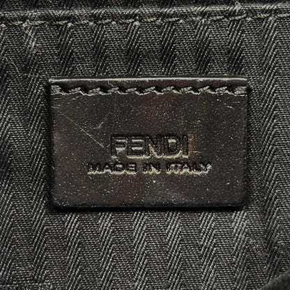 FENDI フェンディ ショルダーバッグ ブラック 8M0276 レザー レディース 【中古】