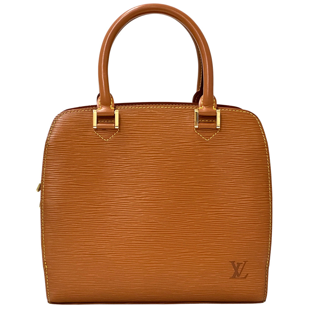 LOUIS VUITTON ルイ・ヴィトン ポンヌフ ハンドバッグ エピ ジパングゴールド ブラウン M52058 レディース 【中古】