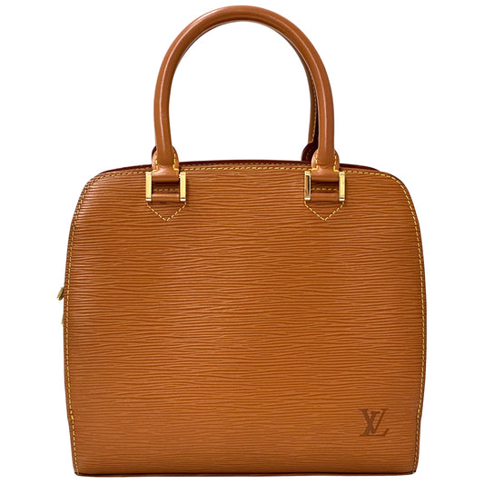 LOUIS VUITTON ルイ・ヴィトン ポンヌフ ハンドバッグ エピ ジパングゴールド ブラウン M52058 レディース 【中古】