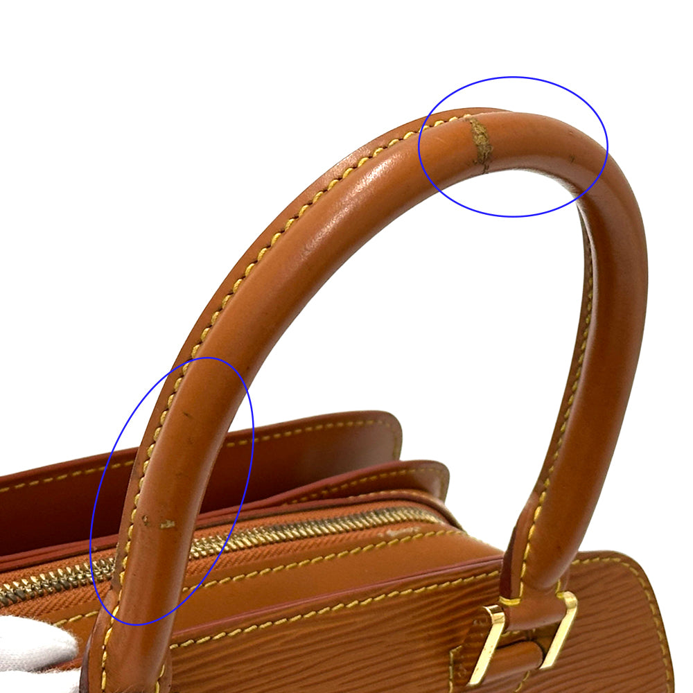 LOUIS VUITTON ルイ・ヴィトン ポンヌフ ハンドバッグ エピ ジパングゴールド ブラウン M52058 レディース 【中古】