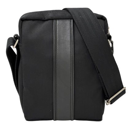 HERMES エルメス ポシェットバンドリエール ショルダーバッグ アカプルコ ブラック シルバー金具 トワルシェブロン レディース 【中古】