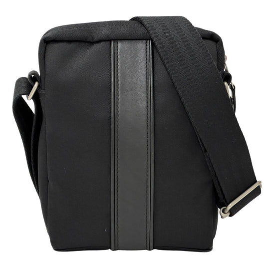 HERMES エルメス ポシェットバンドリエール ショルダーバッグ アカプルコ ブラック シルバー金具 トワルシェブロン レディース 【中古】