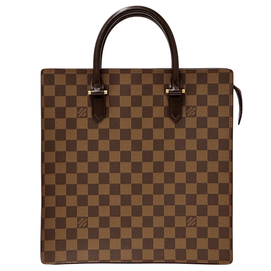 LOUIS VUITTON ルイ・ヴィトン ヴェニスPM ハンドバッグ ダミエ エベヌ ブラウン N51145 レディース 【中古】