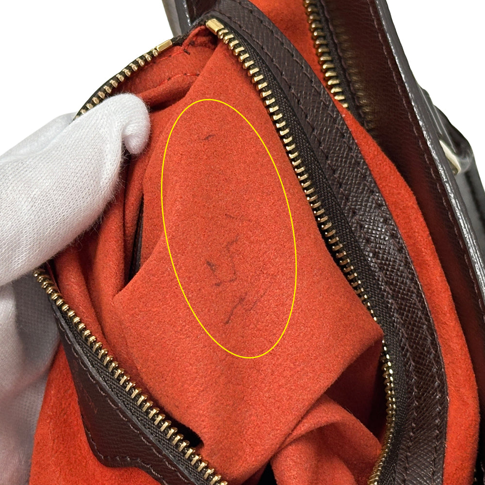 LOUIS VUITTON ルイ・ヴィトン ヴェニスPM ハンドバッグ ダミエ エベヌ ブラウン N51145 レディース 【中古】