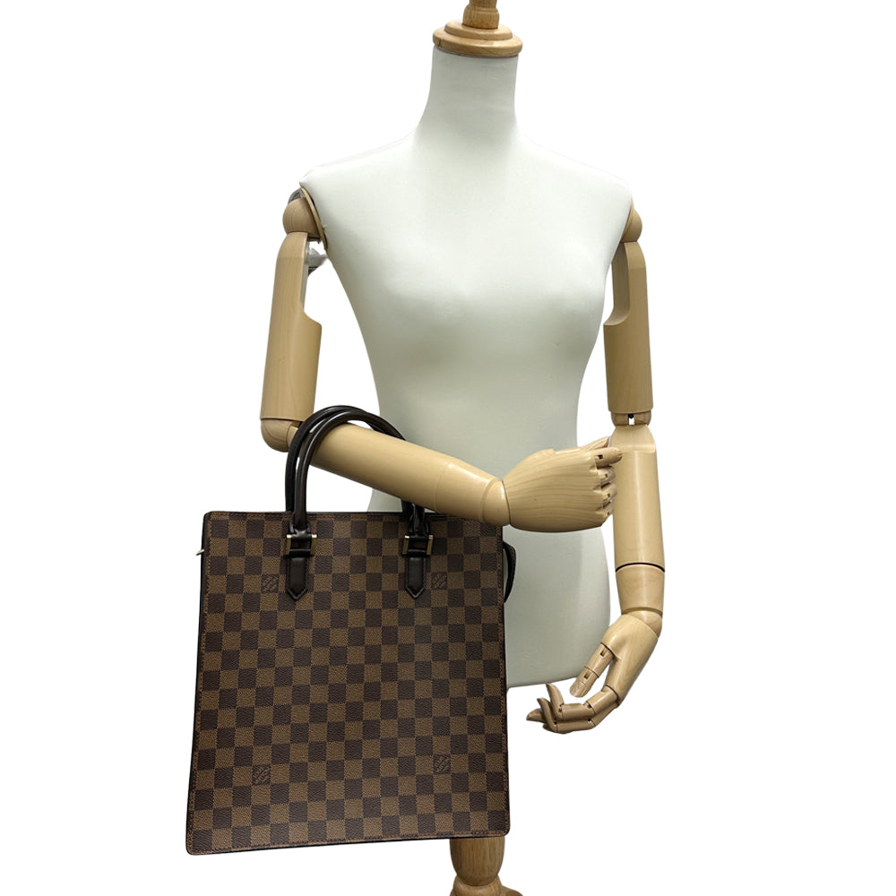 LOUIS VUITTON ルイ・ヴィトン ヴェニスPM ハンドバッグ ダミエ エベヌ ブラウン N51145 レディース 【中古】