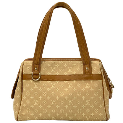 LOUIS VUITTON ルイ・ヴィトン ジョセフィーヌ PM ハンドバッグ モノグラム ミニ ベージュ ブラウン M92215 レディース 【中古】