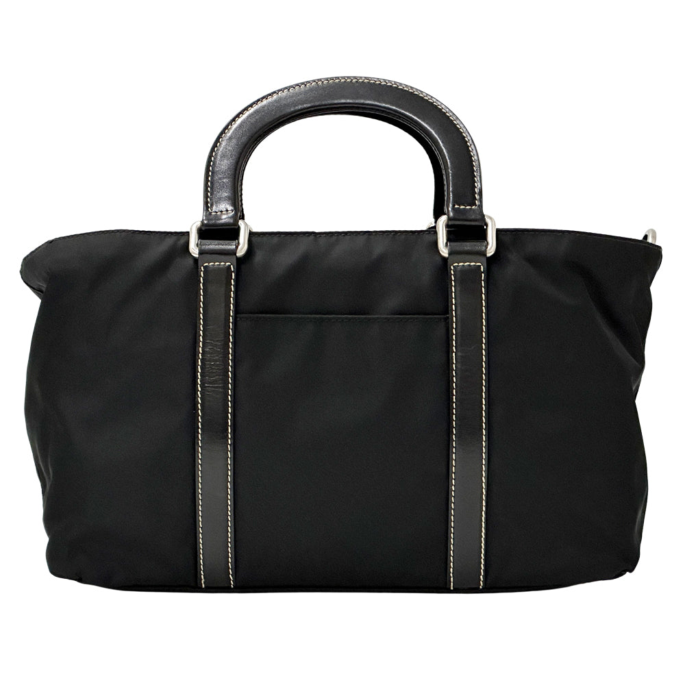 PRADA プラダ 2wayバッグ ブラック BN1052 ナイロン レディース 【中古】