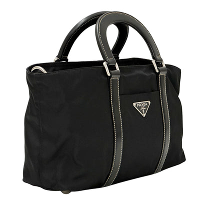 PRADA プラダ 2wayバッグ ブラック BN1052 ナイロン レディース 【中古】