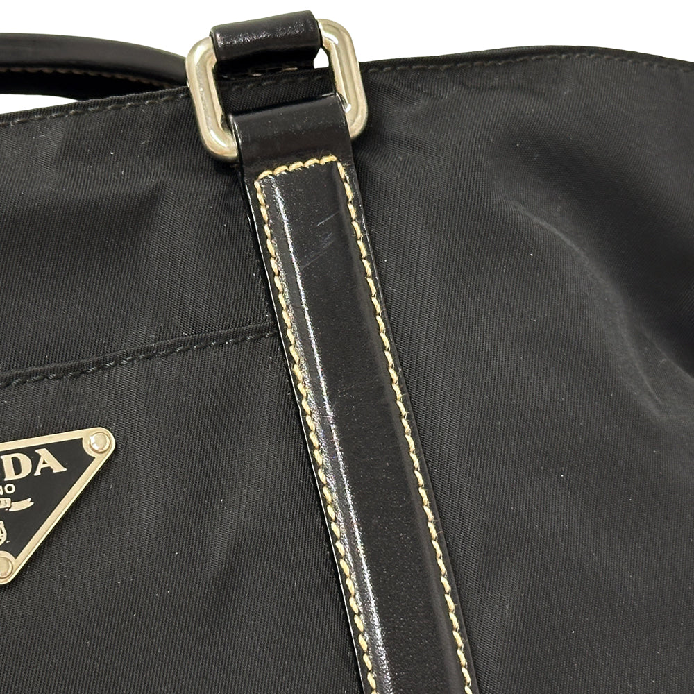 PRADA プラダ 2wayバッグ ブラック BN1052 ナイロン レディース 【中古】