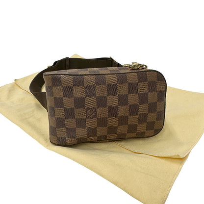 LOUIS VUITTON ルイ・ヴィトン ジェロニモス ボディ・ウエストバッグ ダミエ ダミエエベヌ N51994 ダミエキャンバス メンズ 【中古】