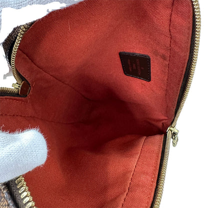LOUIS VUITTON ルイ・ヴィトン ジェロニモス ボディ・ウエストバッグ ダミエ ダミエエベヌ N51994 ダミエキャンバス メンズ 【中古】