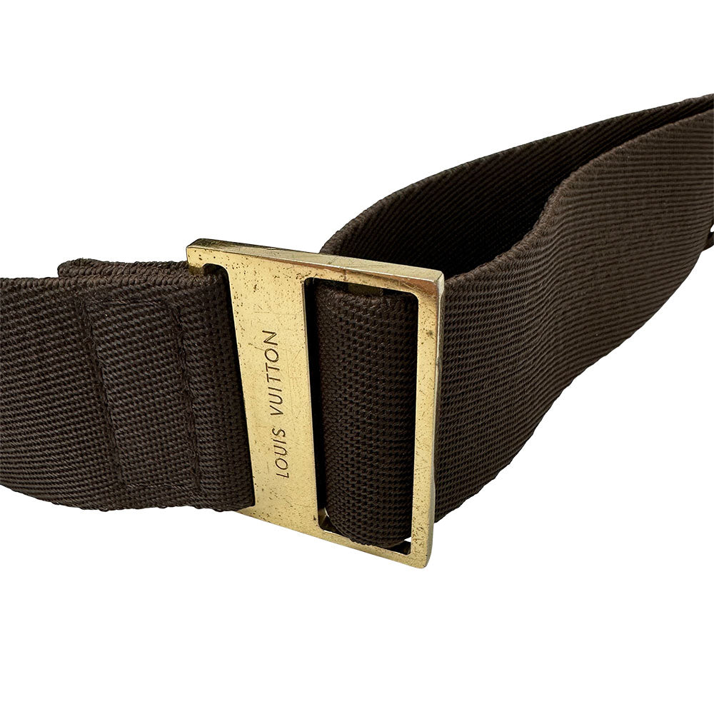 LOUIS VUITTON ルイ・ヴィトン ジェロニモス ボディ・ウエストバッグ ダミエ ダミエエベヌ N51994 ダミエキャンバス メンズ 【中古】