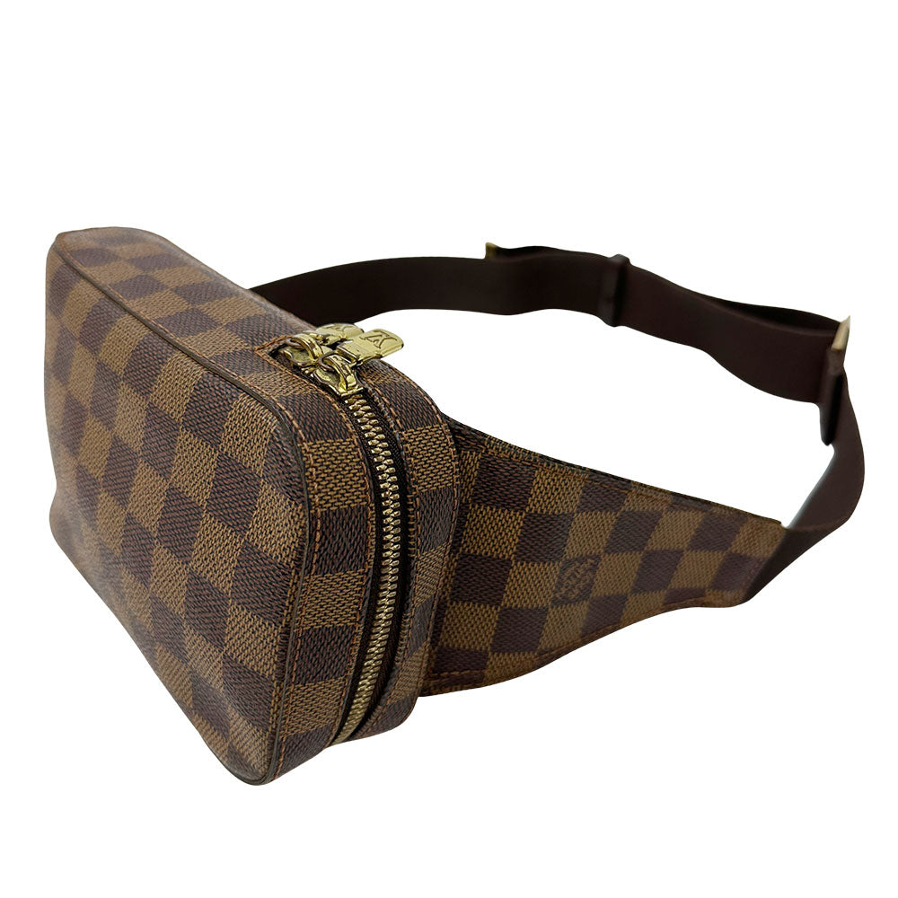 LOUIS VUITTON ルイ・ヴィトン ジェロニモス ボディ・ウエストバッグ ダミエ ダミエエベヌ N51994 ダミエキャンバス メンズ 【中古】