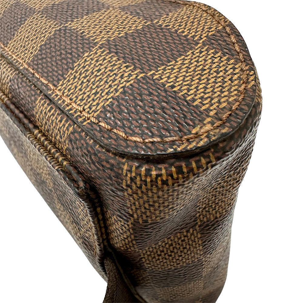 LOUIS VUITTON ルイ・ヴィトン ジェロニモス ボディ・ウエストバッグ ダミエ ダミエエベヌ N51994 ダミエキャンバス メンズ 【中古】