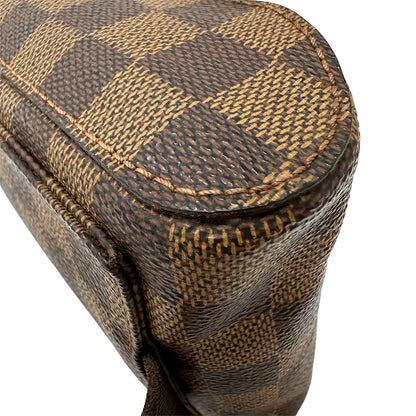 LOUIS VUITTON ルイ・ヴィトン ジェロニモス ボディ・ウエストバッグ ダミエ ダミエエベヌ N51994 ダミエキャンバス メンズ 【中古】