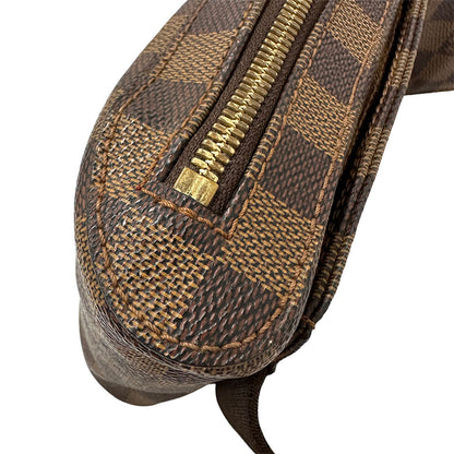 LOUIS VUITTON ルイ・ヴィトン ジェロニモス ボディ・ウエストバッグ ダミエ ダミエエベヌ N51994 ダミエキャンバス メンズ 【中古】