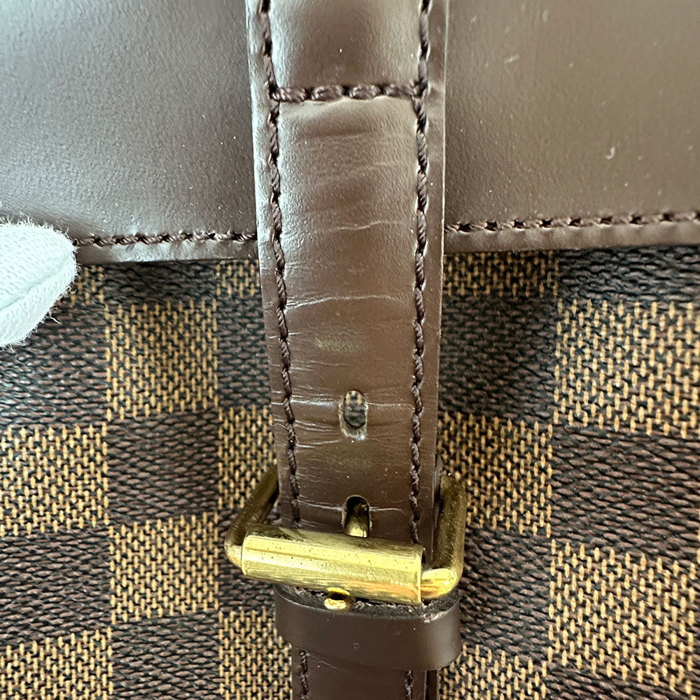 LOUIS VUITTON ルイ・ヴィトン ユゼス トートバッグ ダミエ ダミエエベヌ N51128 ダミエキャンバス レディース 【中古】