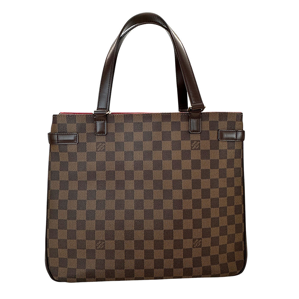 LOUIS VUITTON ルイ・ヴィトン ユゼス トートバッグ ダミエ ダミエエベヌ N51128 ダミエキャンバス レディース 【中古】