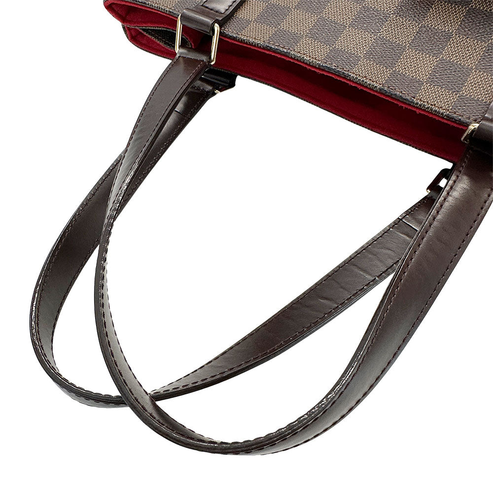 LOUIS VUITTON ルイ・ヴィトン ユゼス トートバッグ ダミエ ダミエエベヌ N51128 ダミエキャンバス レディース 【中古】