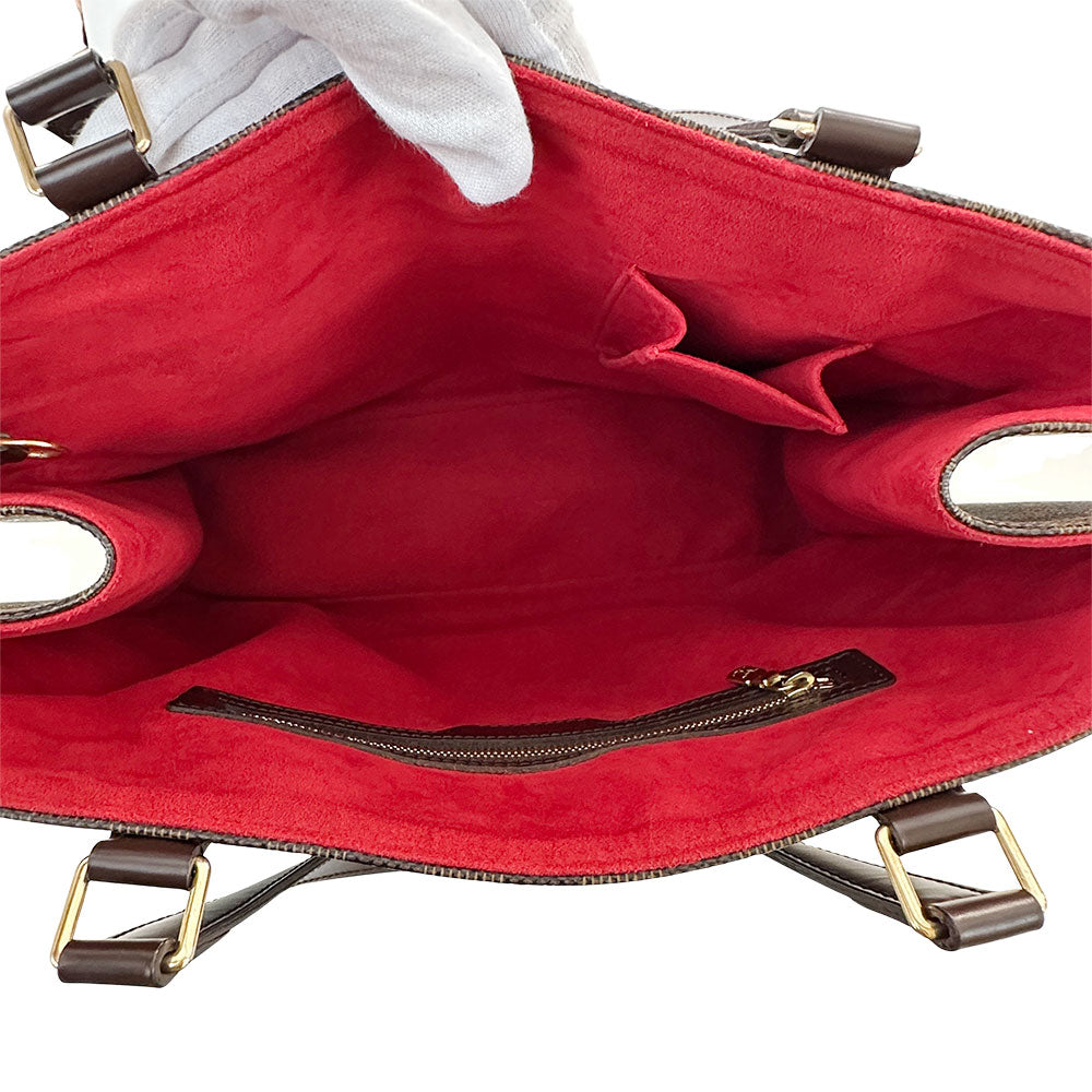 LOUIS VUITTON ルイ・ヴィトン ユゼス トートバッグ ダミエ ダミエエベヌ N51128 ダミエキャンバス レディース 【中古】