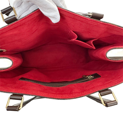 LOUIS VUITTON ルイ・ヴィトン ユゼス トートバッグ ダミエ ダミエエベヌ N51128 ダミエキャンバス レディース 【中古】