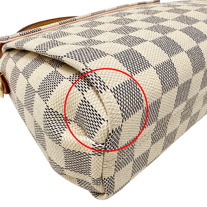 LOUIS VUITTON ルイ・ヴィトン クロワゼット ハンドバッグ ショルダーバッグ 2way ダミエ アズール N41581 レディース 【中古】