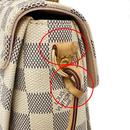 LOUIS VUITTON ルイ・ヴィトン クロワゼット ハンドバッグ ショルダーバッグ 2way ダミエ アズール N41581 レディース 【中古】
