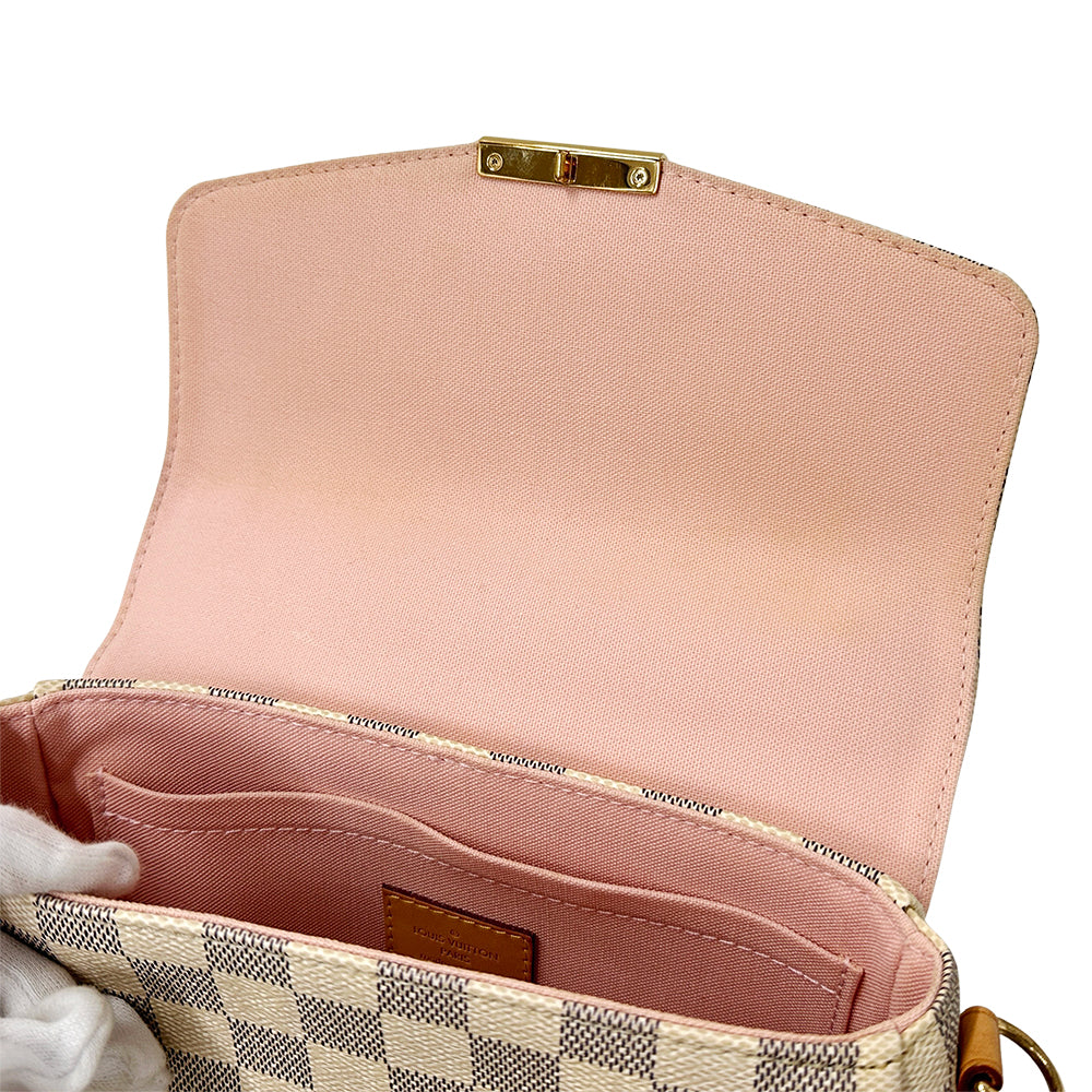 LOUIS VUITTON ルイ・ヴィトン クロワゼット ハンドバッグ ショルダーバッグ 2way ダミエ アズール N41581 レディース 【中古】