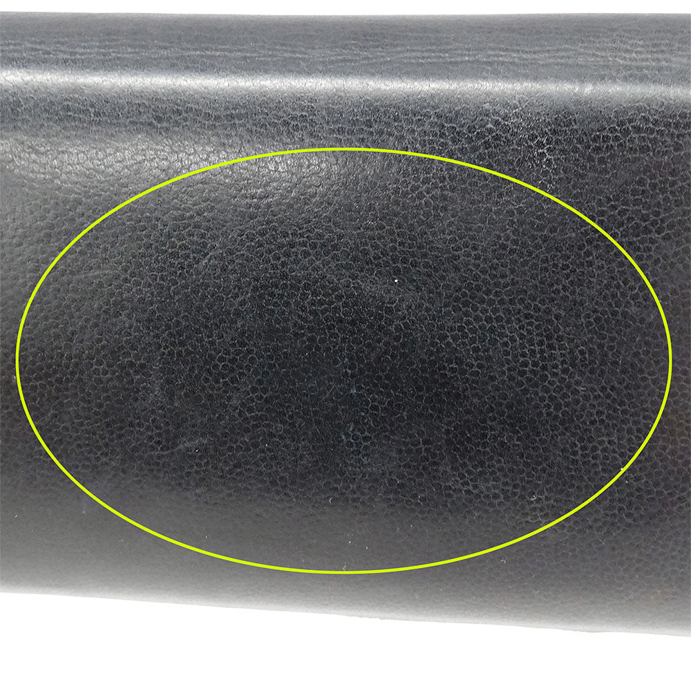 CHANEL シャネル 長財布 ブラック シルバー金具 レザー レディース 【中古】