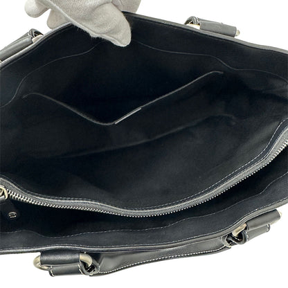 CELINE セリーヌ ブギーバッグ ハンドバッグ ブラック レザー レディース 【中古】