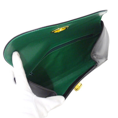 Cartier カルティエ クラッチバッグ セカンドバッグ パンテール ブラック レザー レディース 【中古】