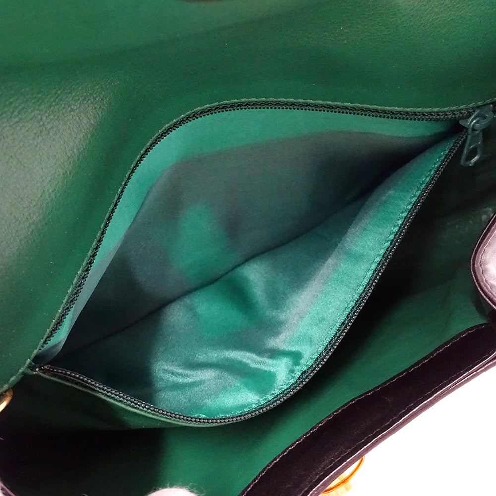 Cartier カルティエ クラッチバッグ セカンドバッグ パンテール ブラック レザー レディース 【中古】