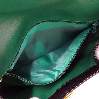 Cartier カルティエ クラッチバッグ セカンドバッグ パンテール ブラック レザー レディース 【中古】